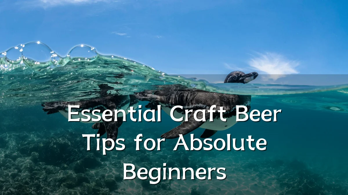 Essential Craft Beer Tips for Absolute Beginners