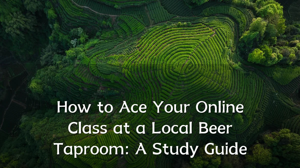 How to Ace Your Online Class at a Local Beer Taproom: A Study Guide