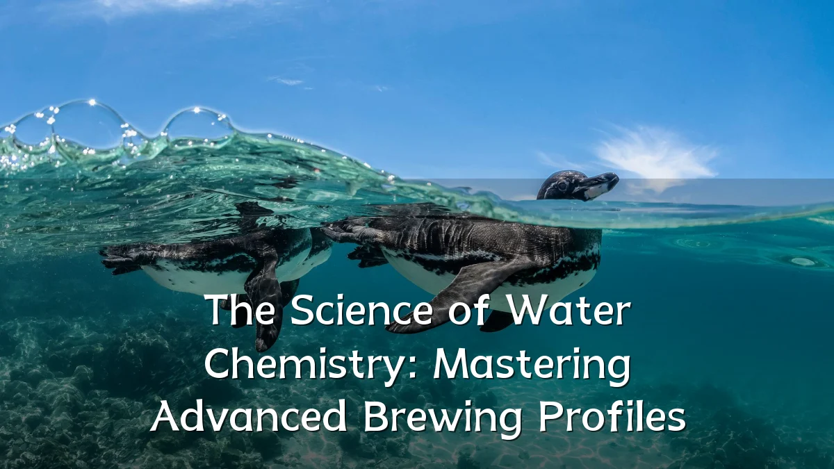 The Science of Water Chemistry: Mastering Advanced Brewing Profiles